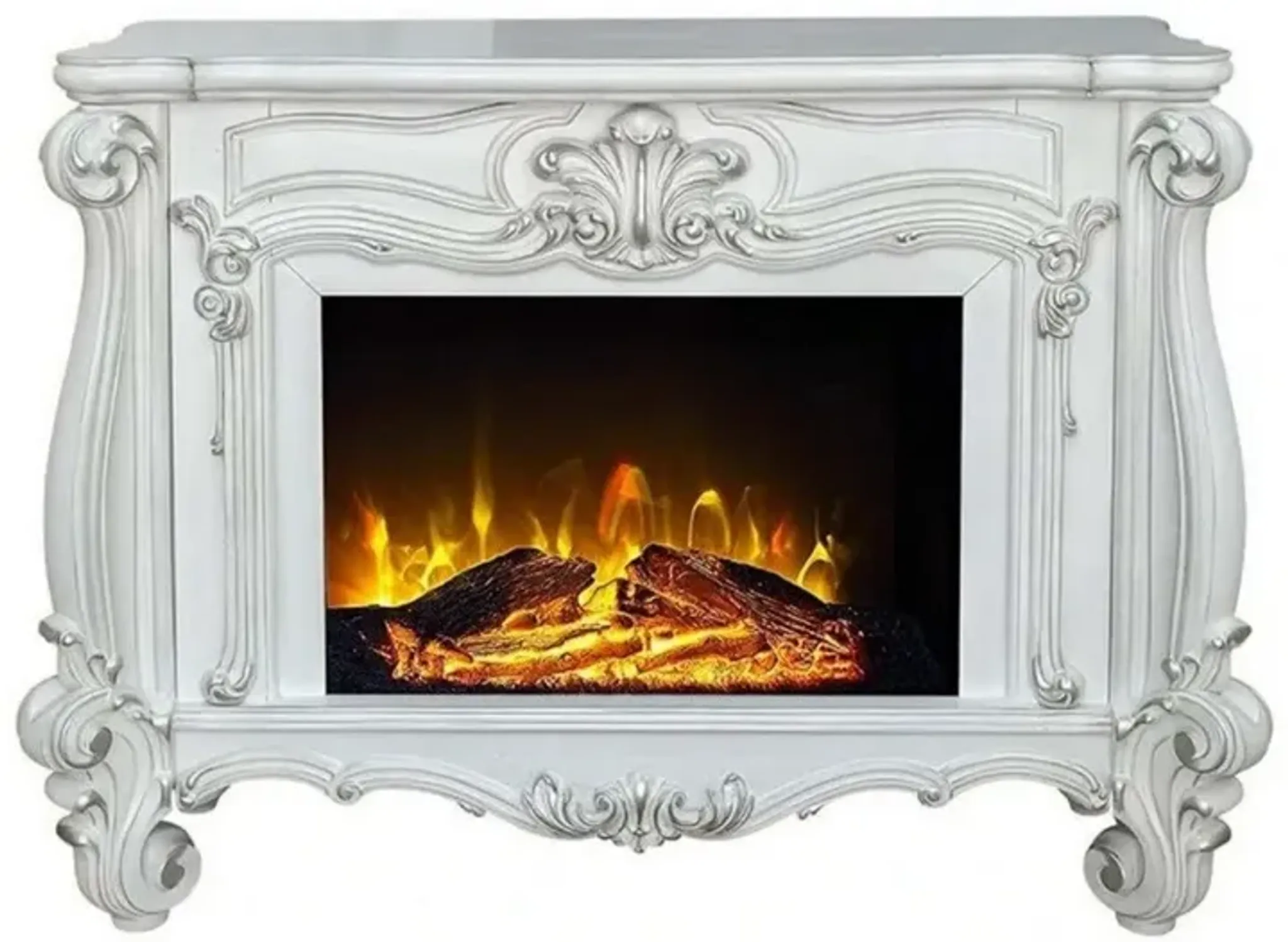 Kai 47 Inch Classic Electric Fireplace, Fire Safety, Remote, Timer ...