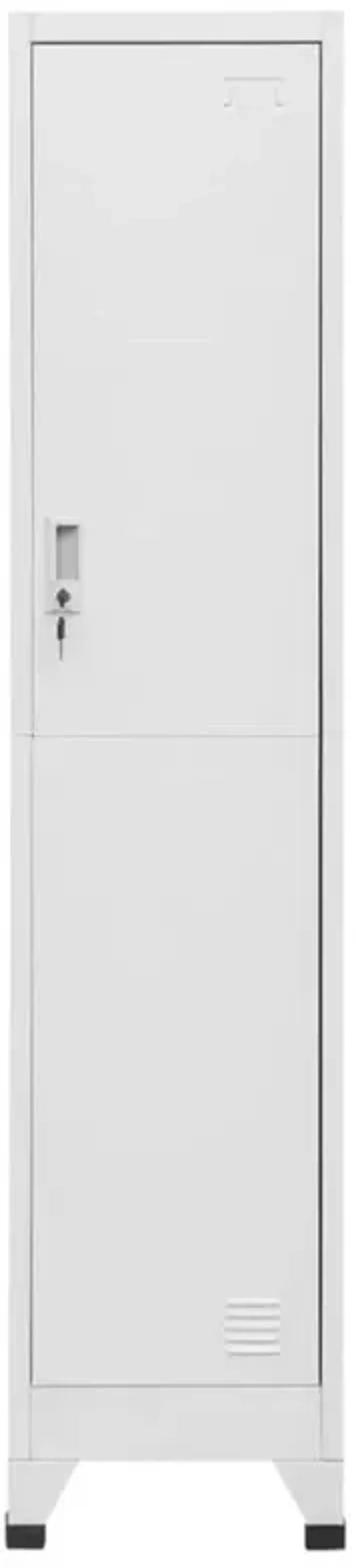 Sonia Rectangular Locker Cabinet W Shelf Casagear | Furniture.com
