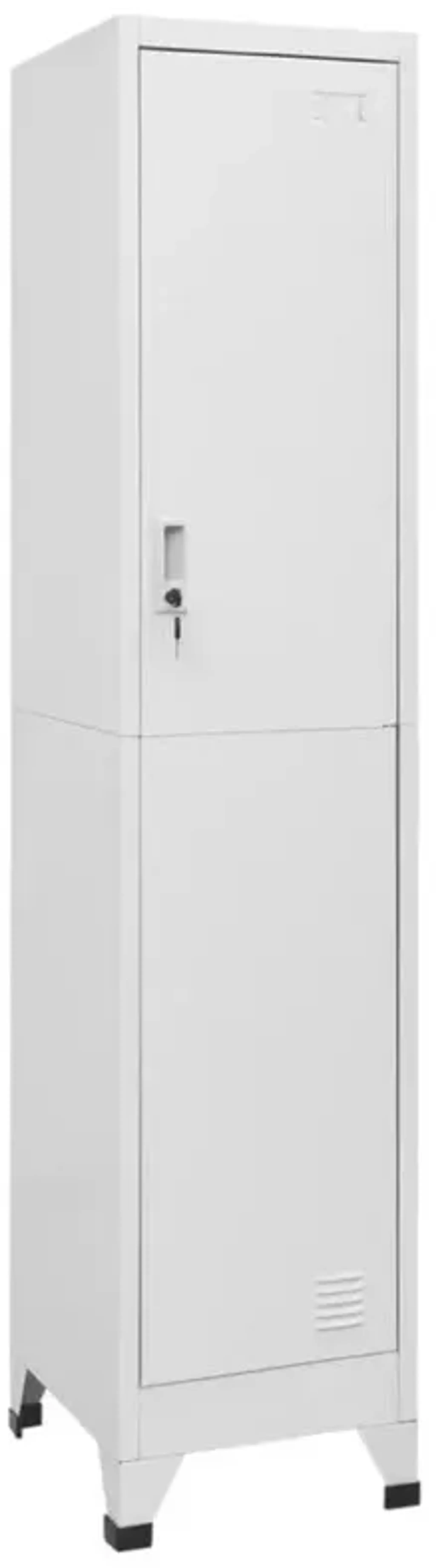 Sonia Rectangular Locker Cabinet W Shelf Casagear | Furniture.com