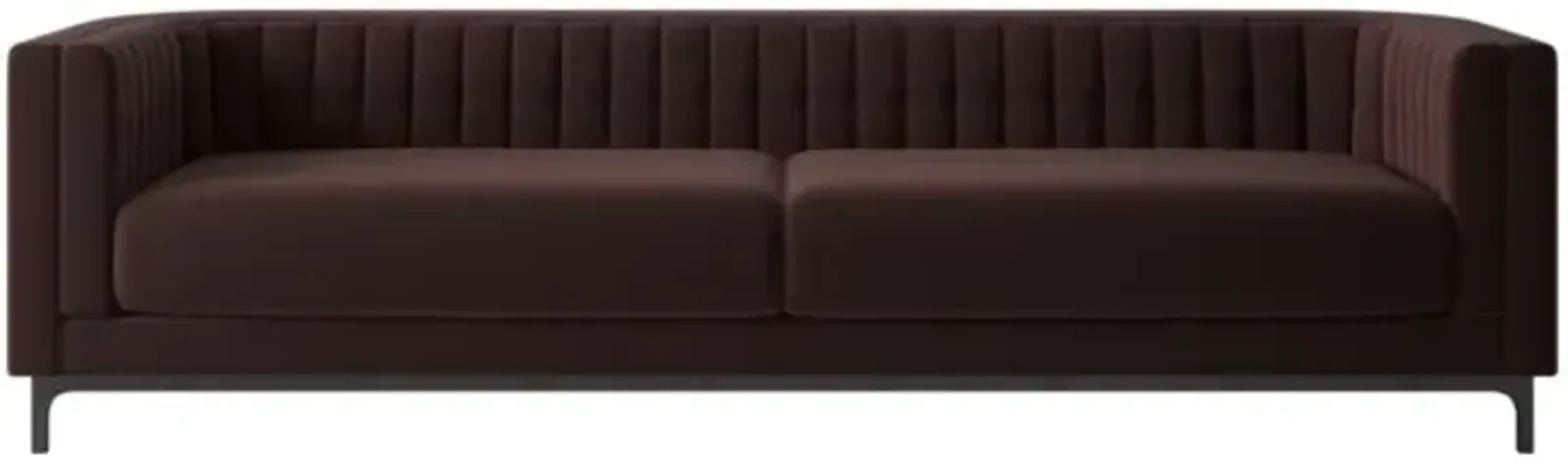 Ambroise 104.75" Sofa Luca Espresso