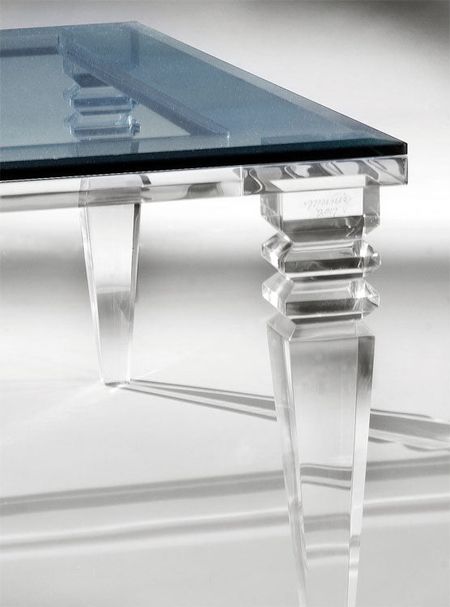 Venice Lucite Dining Table