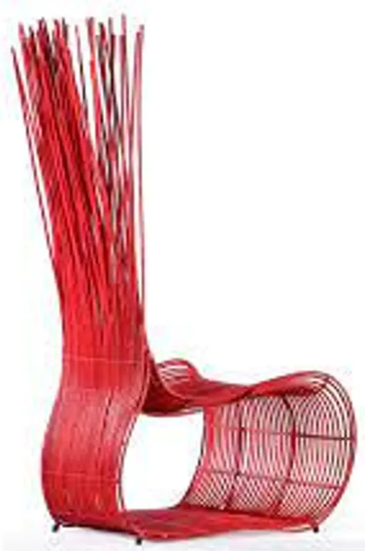 Easy Indoor Chair-Bright Red