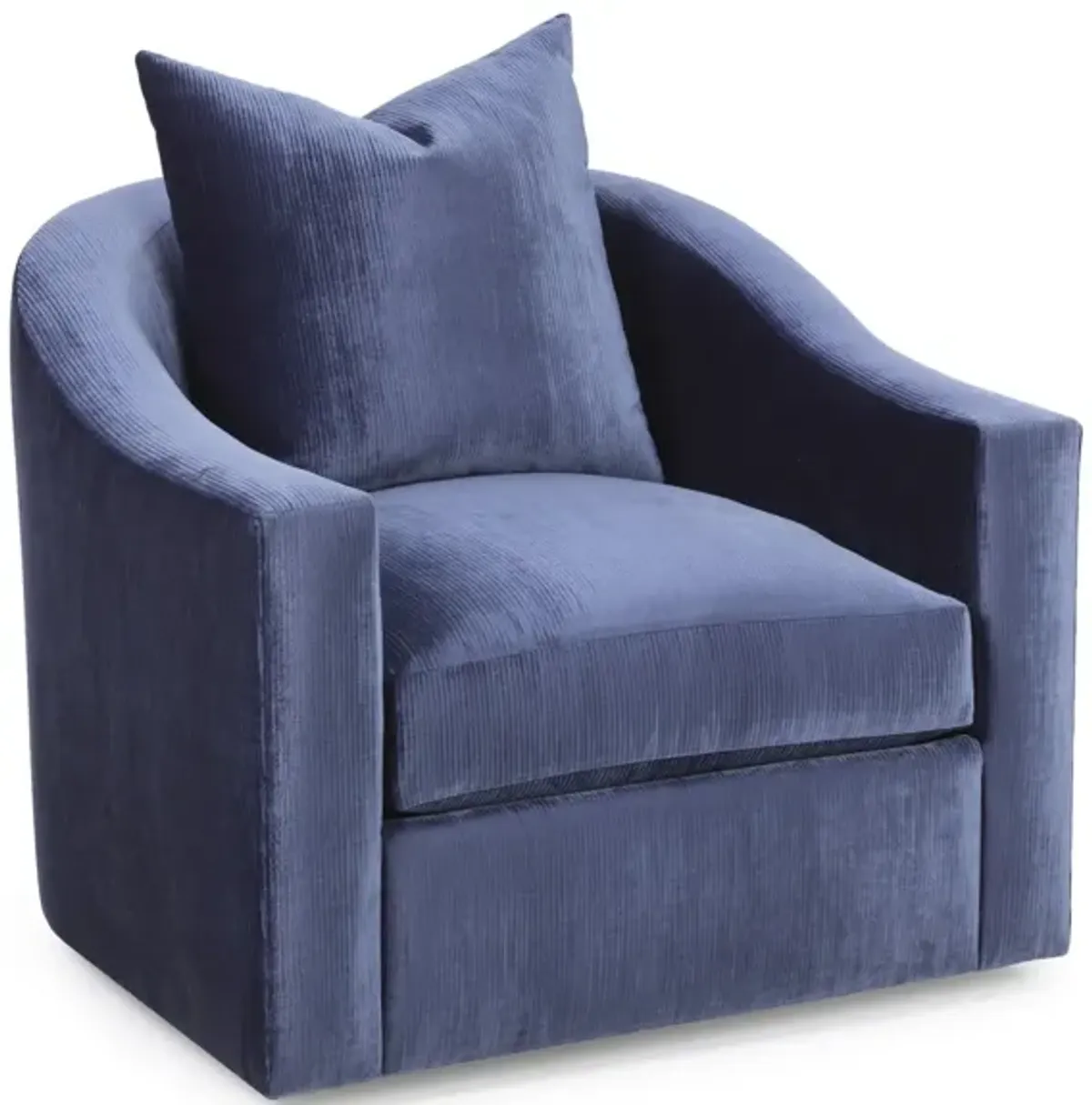 UPHOLSTERED SWIVEL CHAIR