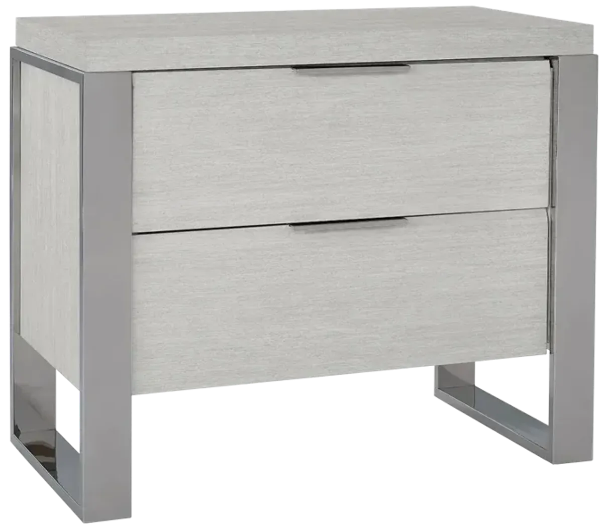 TWO DRAWER NIGHTSTAND