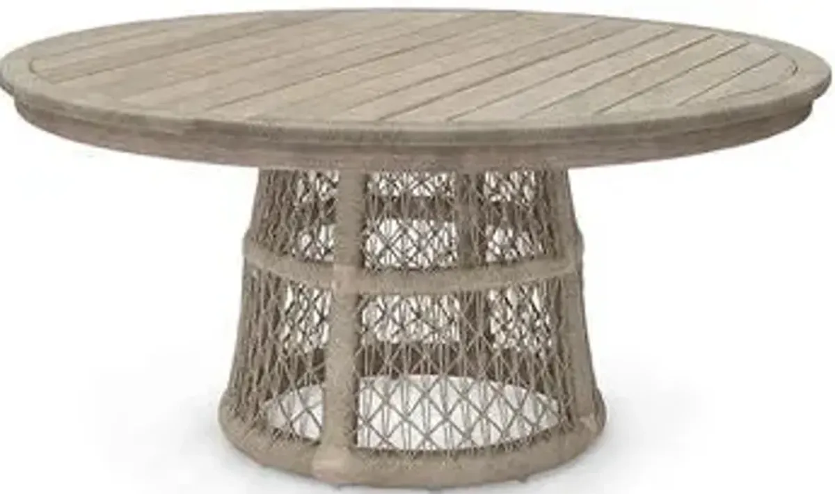 Montecito 64in. Round Dining Table