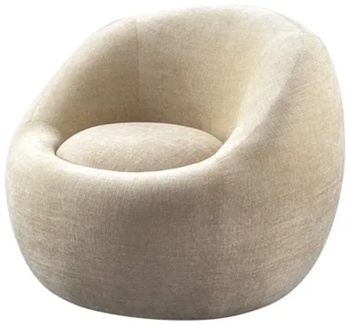 UPHOLSTERED SWIVEL CHAIR