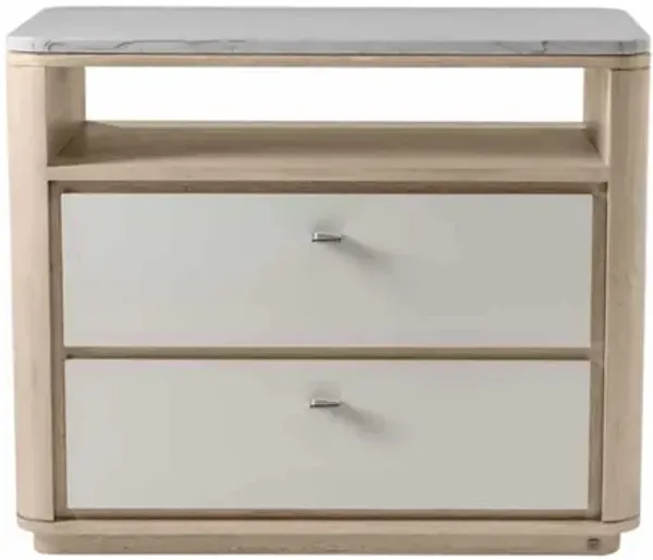 NIGHTSTAND WITH SHELF