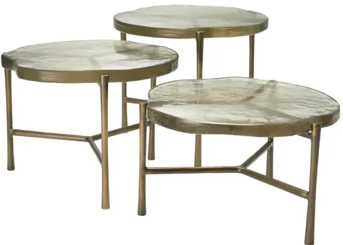 COCKTAIL TABLES - SET OF THREE