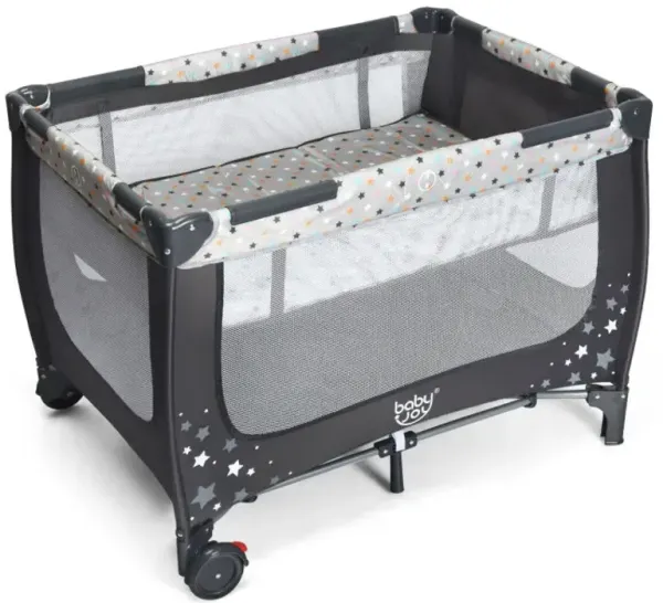One-piece Free Installation Portable Baby Playpen Activity Center