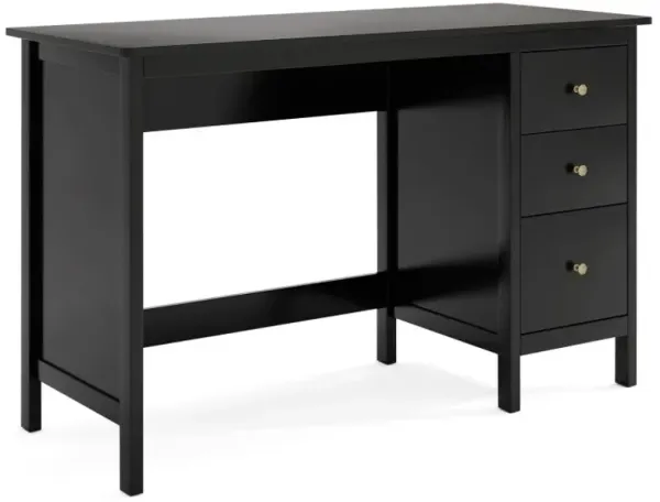 48 Inch Modern Writing Home Office Computer Desk with 3 Drawers