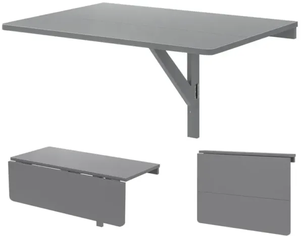 31.5 x 23.5 Inch Folding Wall Mounted Table for Small Spaces