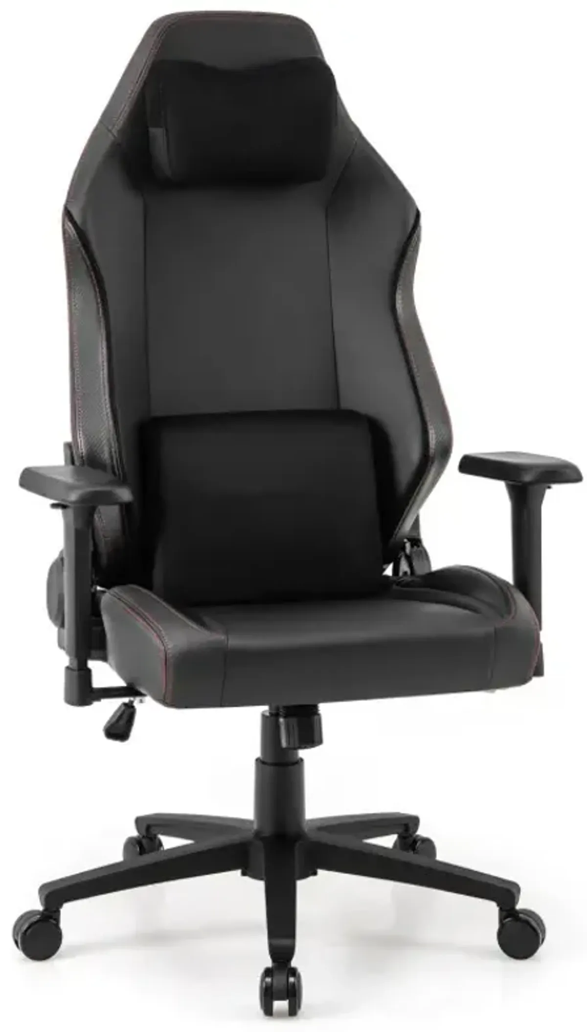 Ergonomic High Back Computer Chair with Magnetic Headrest and Lumbar Pillow