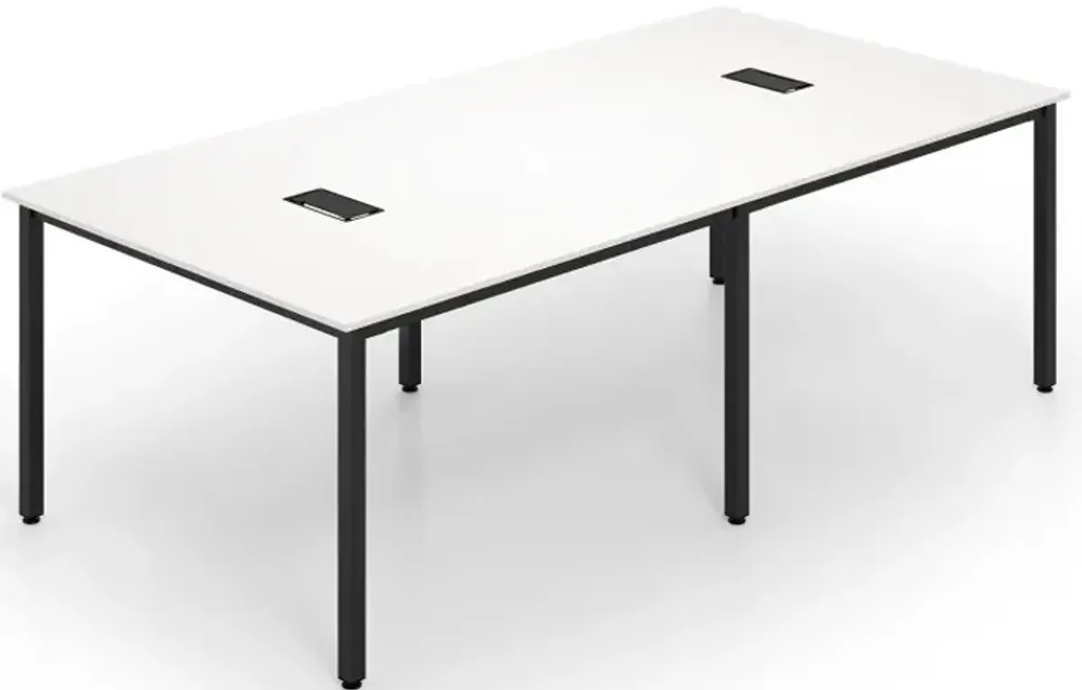 8 Feet Conference Room Table Large Meeting Table Seats up to 10 People