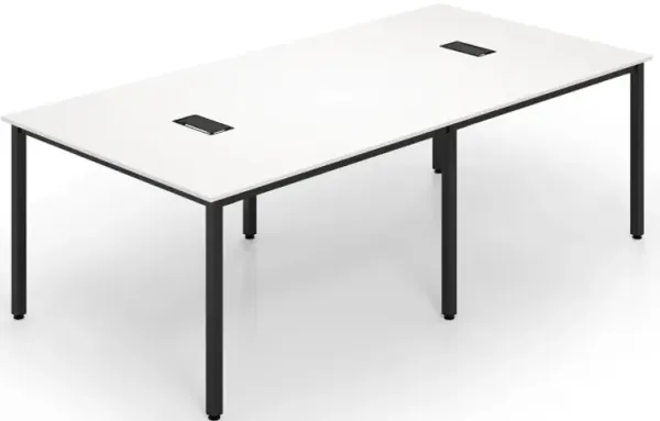 8 Feet Conference Room Table Large Meeting Table Seats up to 10 People