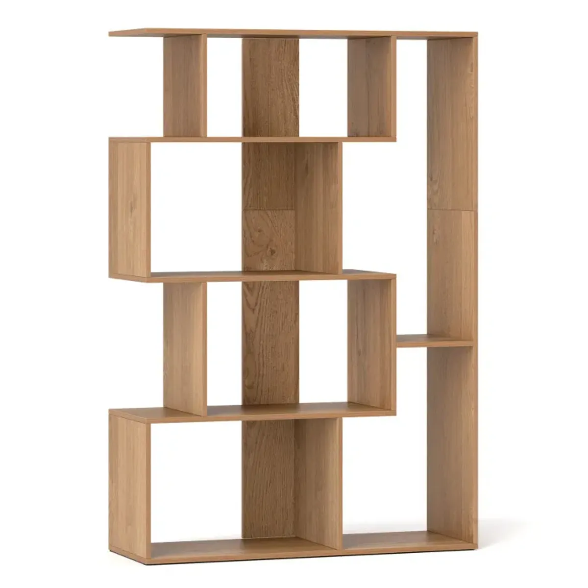 47 Inch 6-Cube Open-back Geometric Bookshelf for Bedroom Living Room