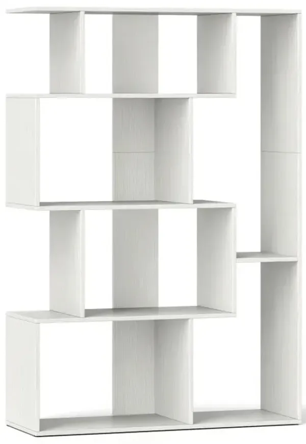 47 Inch 6-Cube Open-back Geometric Bookshelf for Bedroom Living Room