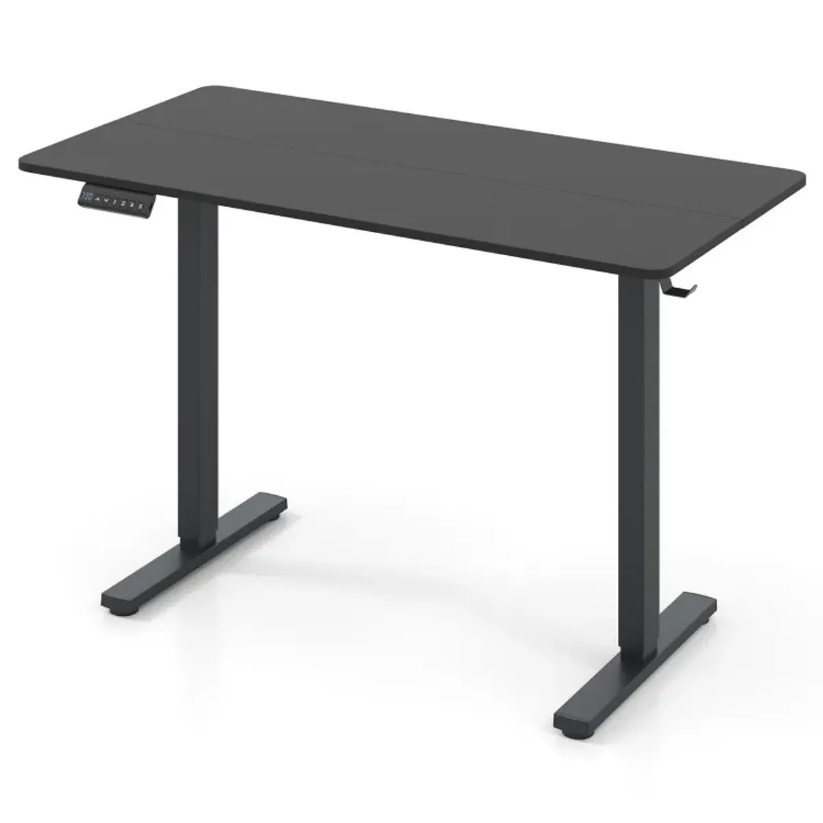 48 Inch x 24 Inch Ergonomic Electric Standing Desk with 3 Memory Settings for Home Office