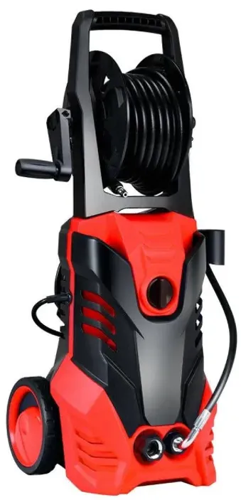 3000 PSI Electric High Pressure Washer with 5 Nozzles and Hose Reel