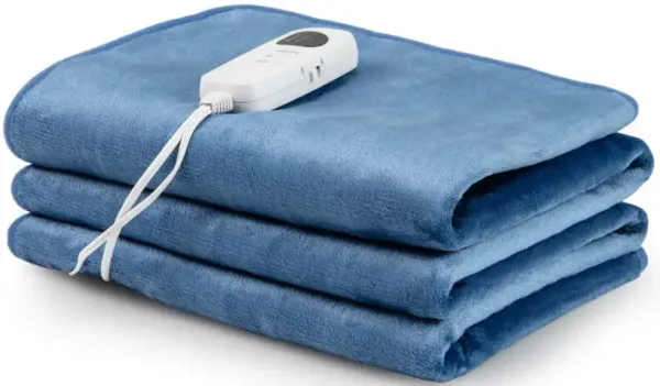 Electric Heated Mattress Pad with 5 Heating Levels and Overheat Protection