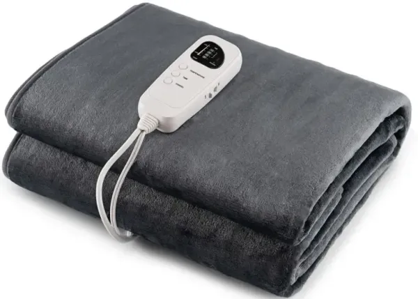 Electric Heated Mattress Pad with 5 Heating Levels and Overheat Protection