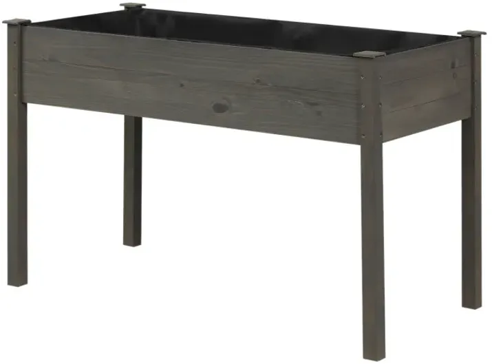 Wooden Raised Vegetable Garden Bed Elevated Grow Vegetable Planter