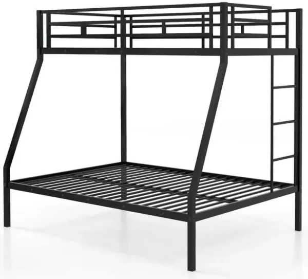 Space-saving Metal Slatted Bed Frame for Teens and Adults Noise-free No Box Spring Needed