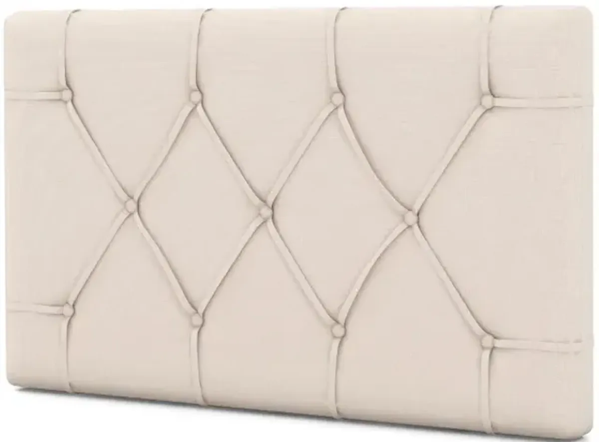 Upholstered Headboard for Twin Size Bed with Fabric Upholstery