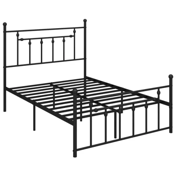 Full/Queen/Twin Size Heavy-duty Metal Bed Frame with Headboard