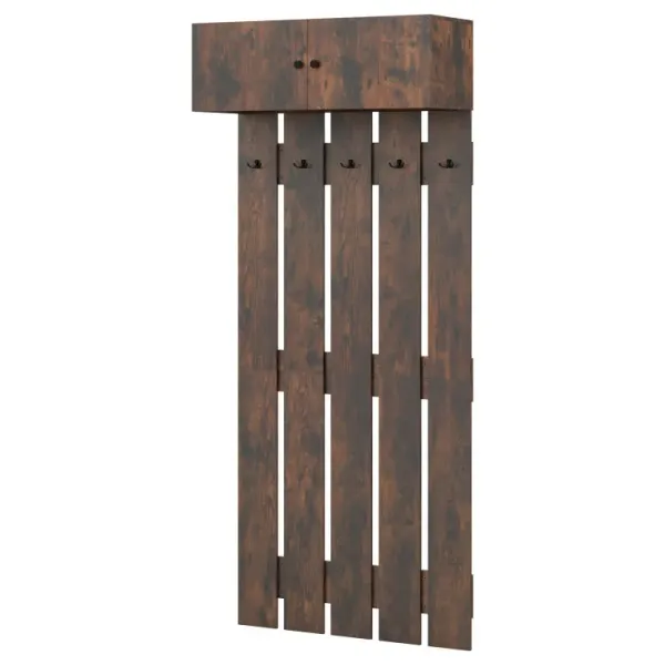 Entryway Wall Coat Rack Wall Mounted Coat Clothes Rack