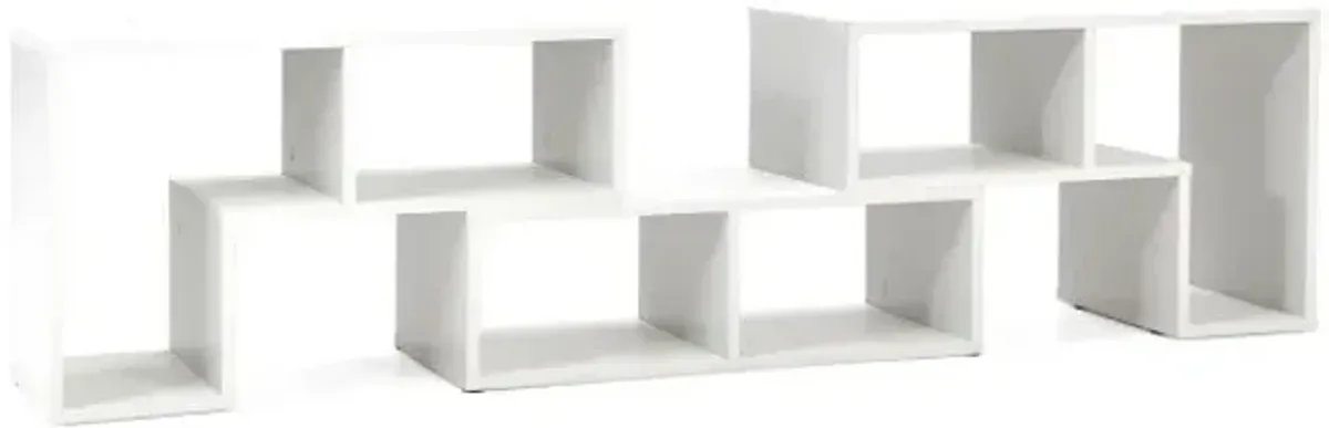 3 Pieces Adjustable TV Stand for TVs up to 65 Inch with Shelves