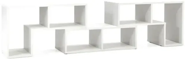 3 Pieces Adjustable TV Stand for TVs up to 65 Inch with Shelves