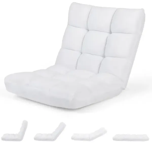14-Position Adjustable Cushioned Floor Chair