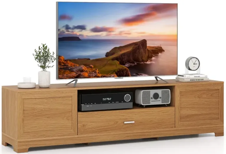 Farmhouse Rustic TV Stand for TVs up to 80"