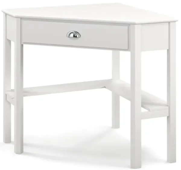 Corner Wooden Piece Laptop Computer Desk