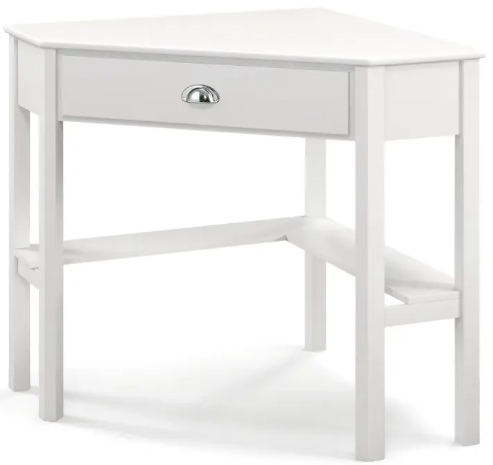 Corner Wooden Piece Laptop Computer Desk