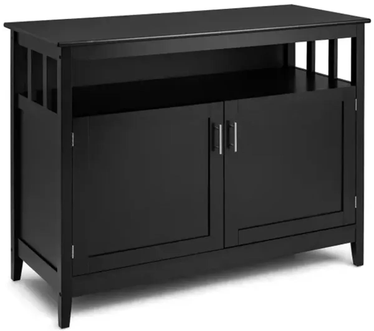 Modern Practical Wooden Kitchen Lockers with Large Storage Space