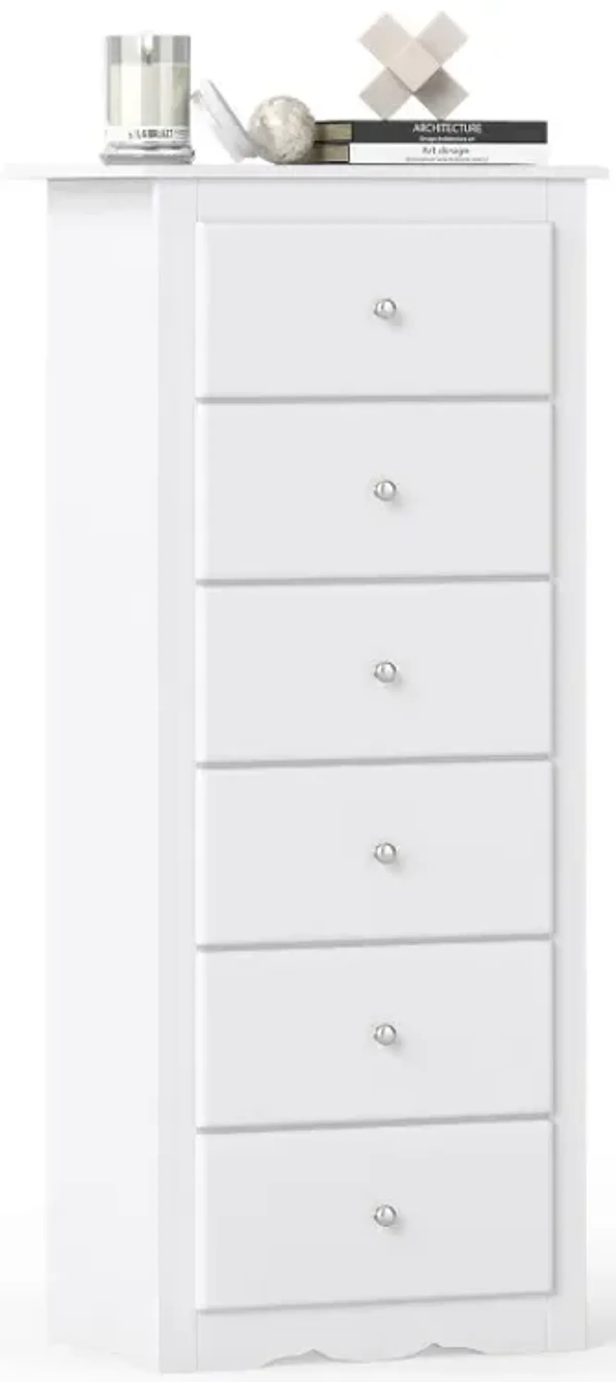 6 Drawers Chest Dresser Clothes Storage for Bedroom Furniture Cabinet