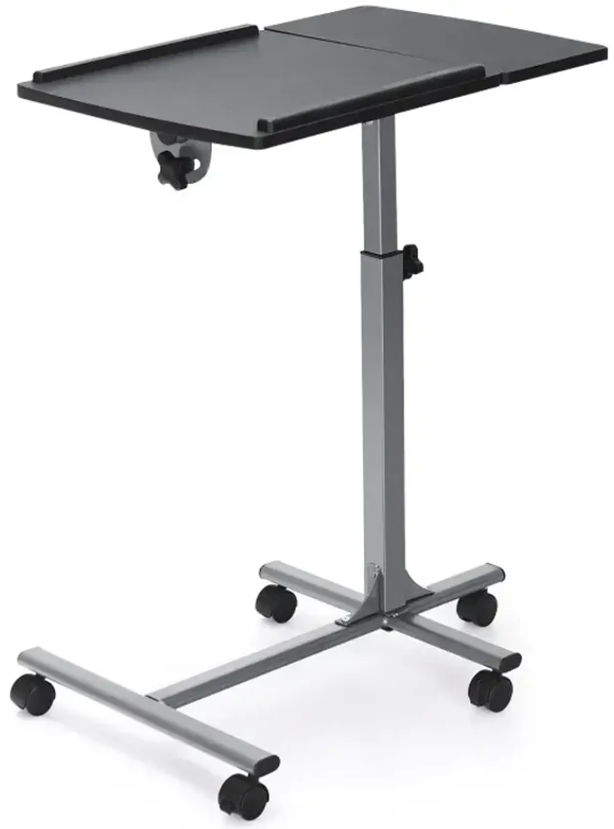 Adjustable Angle Height Rolling Laptop Table