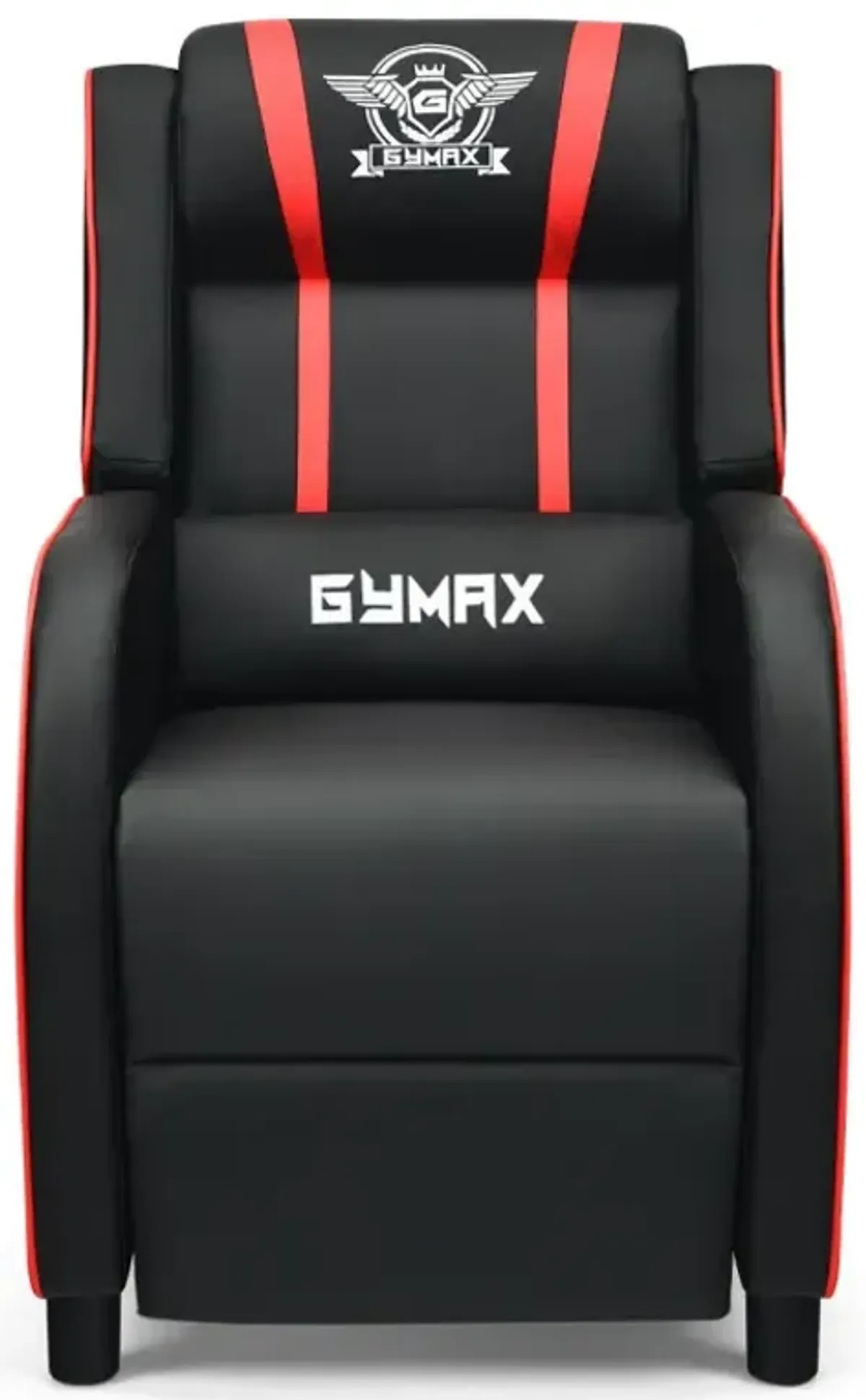 Massage Gaming Recliner PU Leather Chair with Footrest