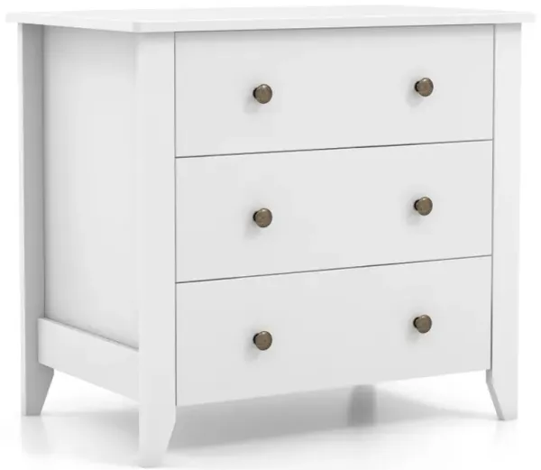 3 Drawer Dresser Chest of Drawers Bedside Table