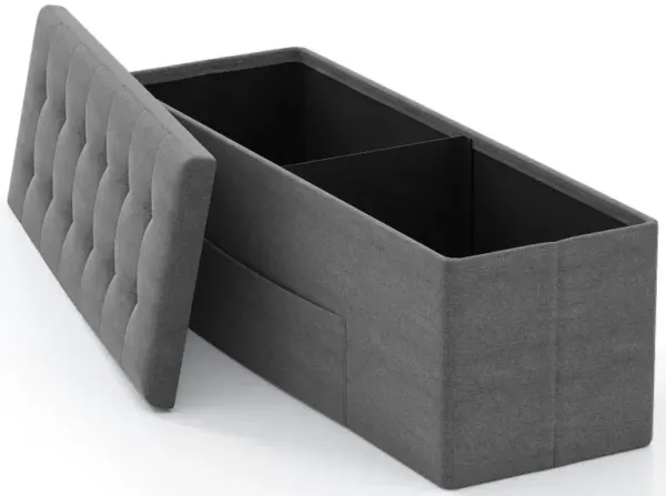 Large Fabric Folding Storage Chest