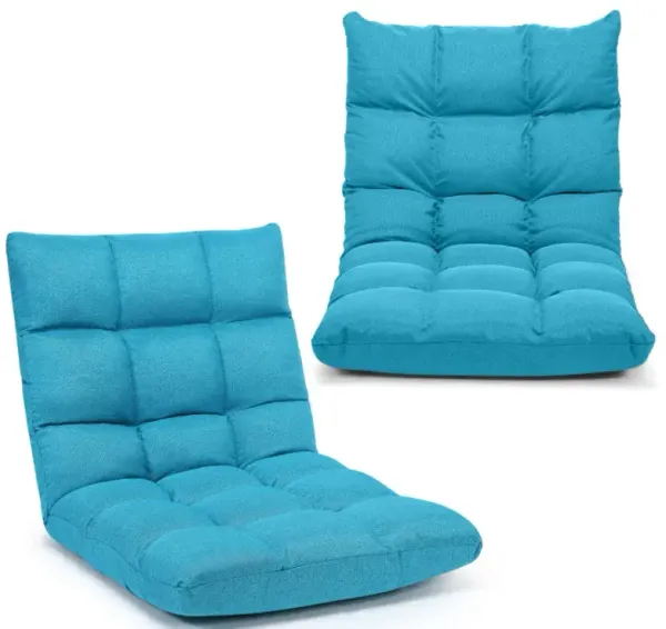 14-Position Adjustable Folding Lazy Gaming Sofa