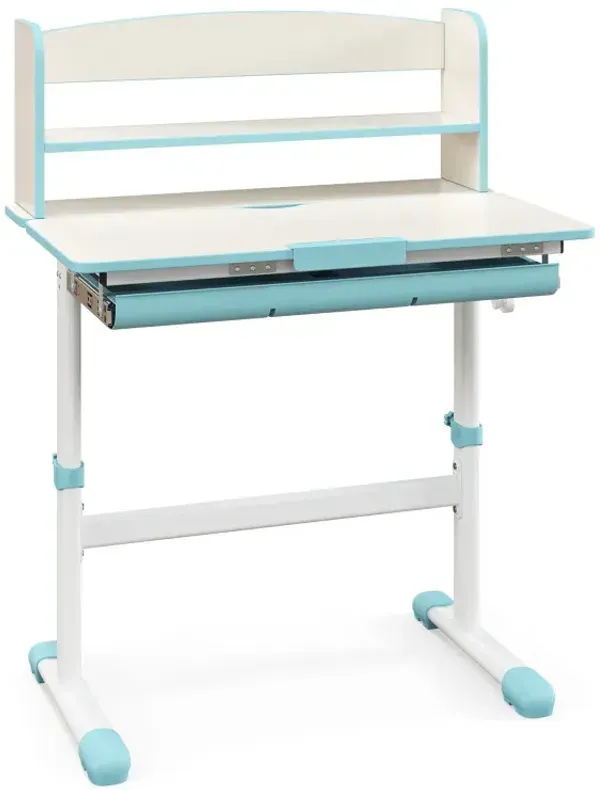Height Adjustable Kids Study Desk with Tilt Desktop
