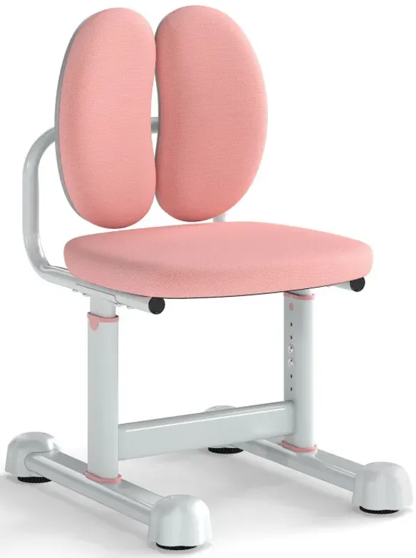 Kids Desk Chair Children Study Chair with Double Back Support and Adjustable Height