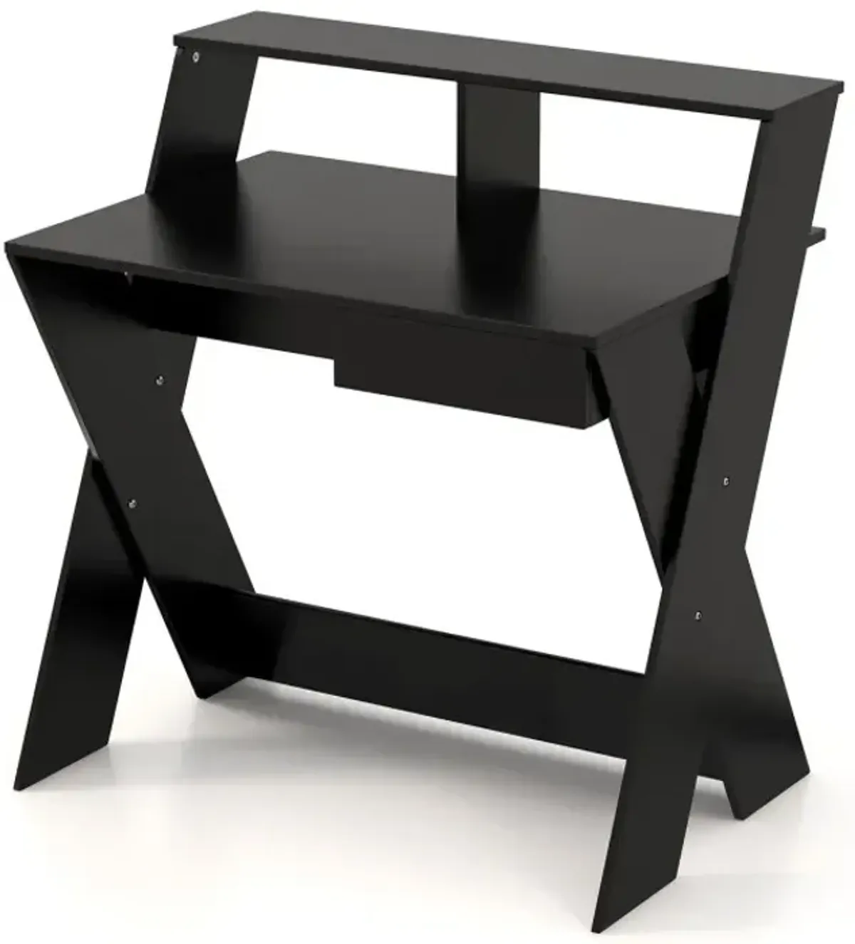 Small Computer Desk with Storage Drawer