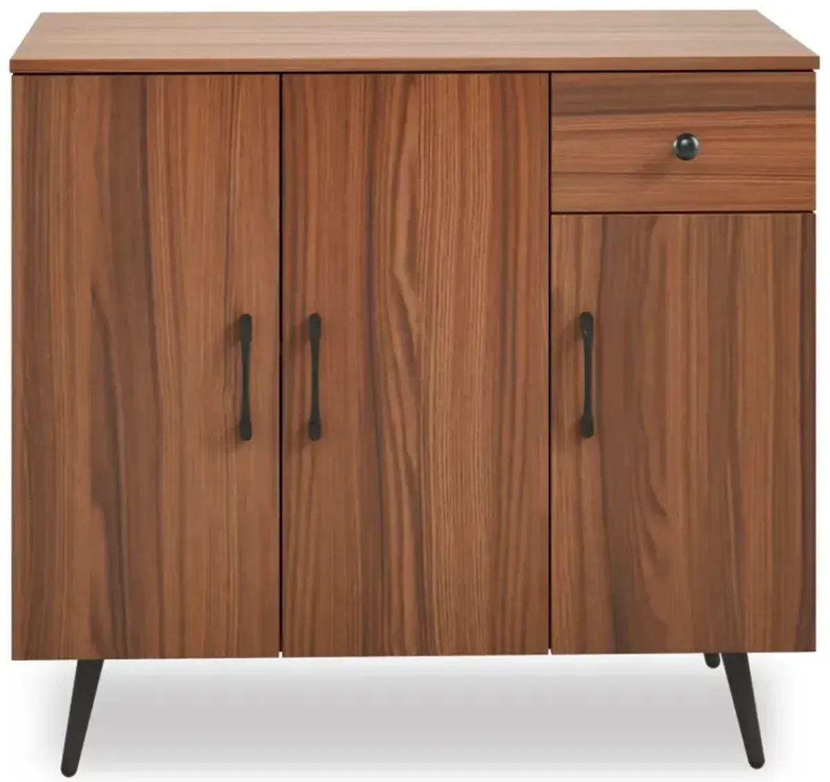 Sideboard Cabinet with 3 Doors and Pull out Drawer Adjustable Shelves