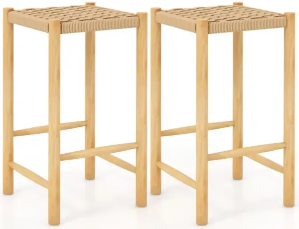 26 Inch Dining Bar Stool Set of 2