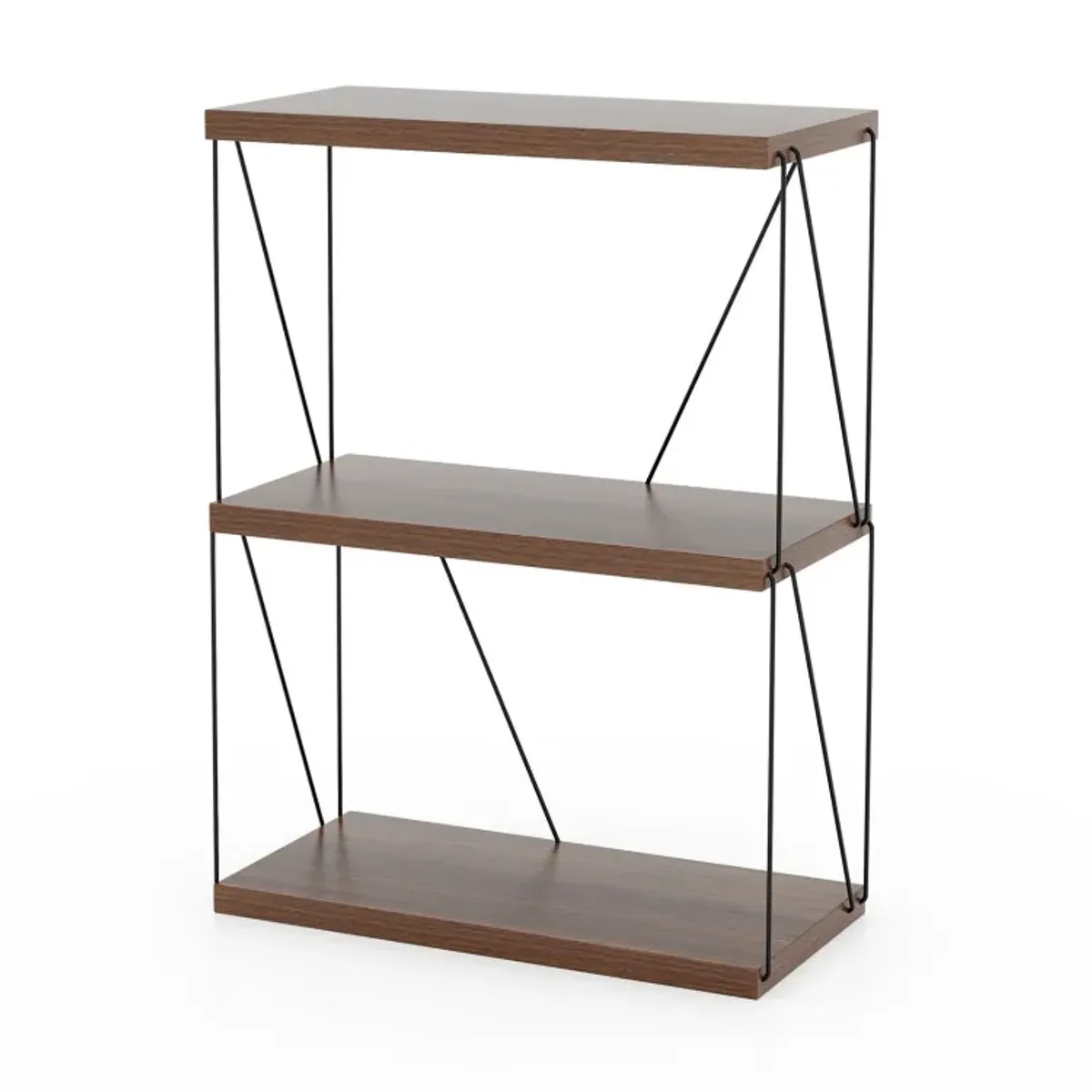 2/3/4/5-Tier Multipurpose Display Rack with Metal Frame
