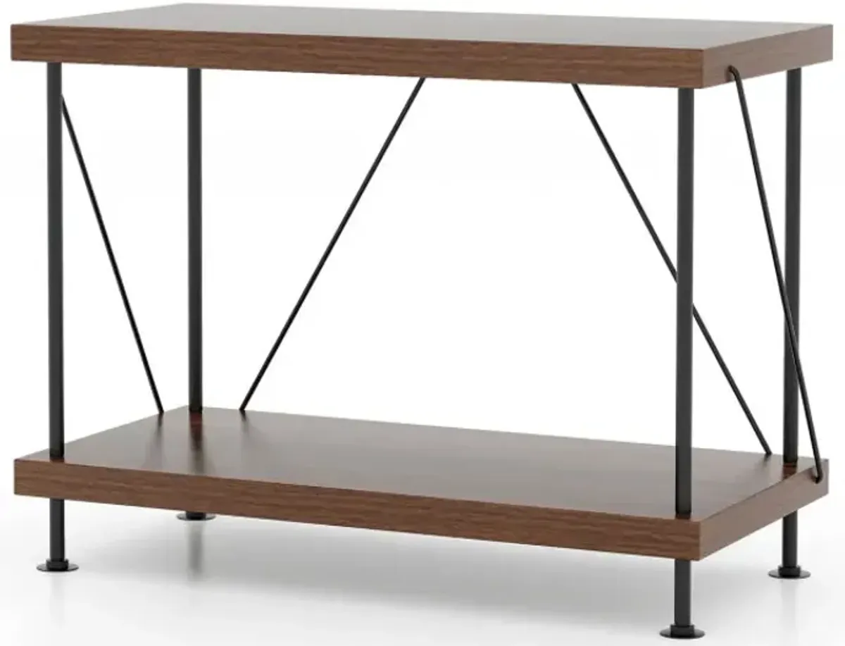 2/3/4/5-Tier Multipurpose Display Rack with Metal Frame