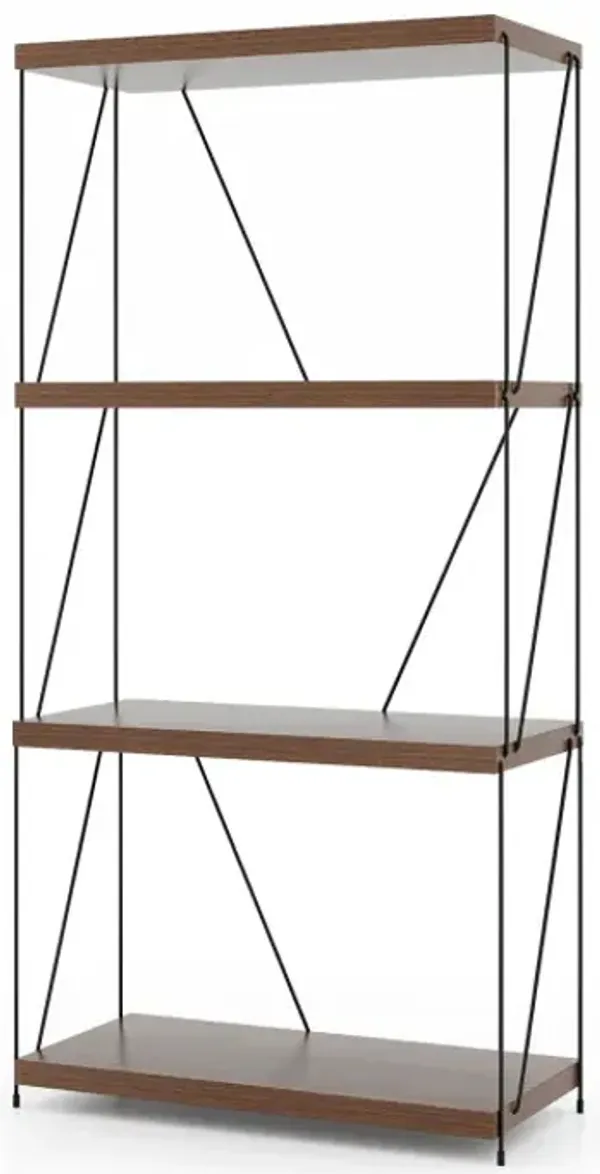 2/3/4/5-Tier Multipurpose Display Rack with Metal Frame